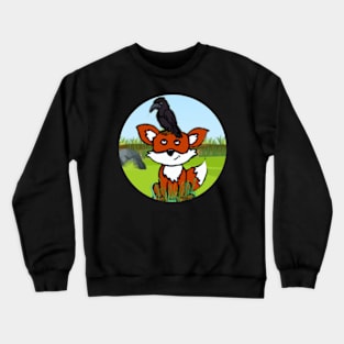 Fox and the Raven Crewneck Sweatshirt